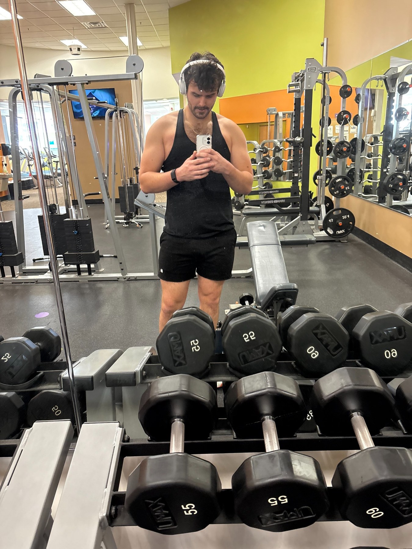 Casper at the gym