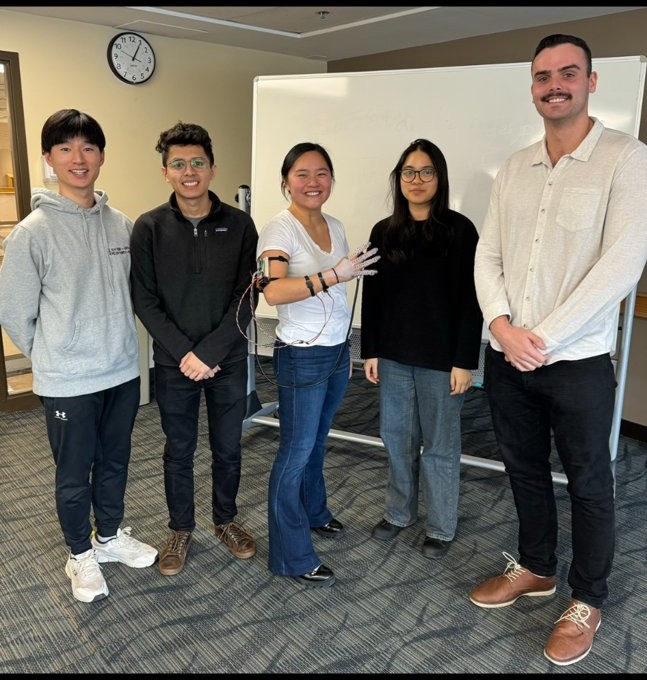 Rehabilitation glove project team